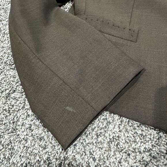 TAHARI Brown Suit Blazer Jacket, Size 8 Womens - Picture 6 of 7